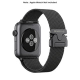 Spacething Milanese Loop Watch Strap - 49/46/45mm - Black