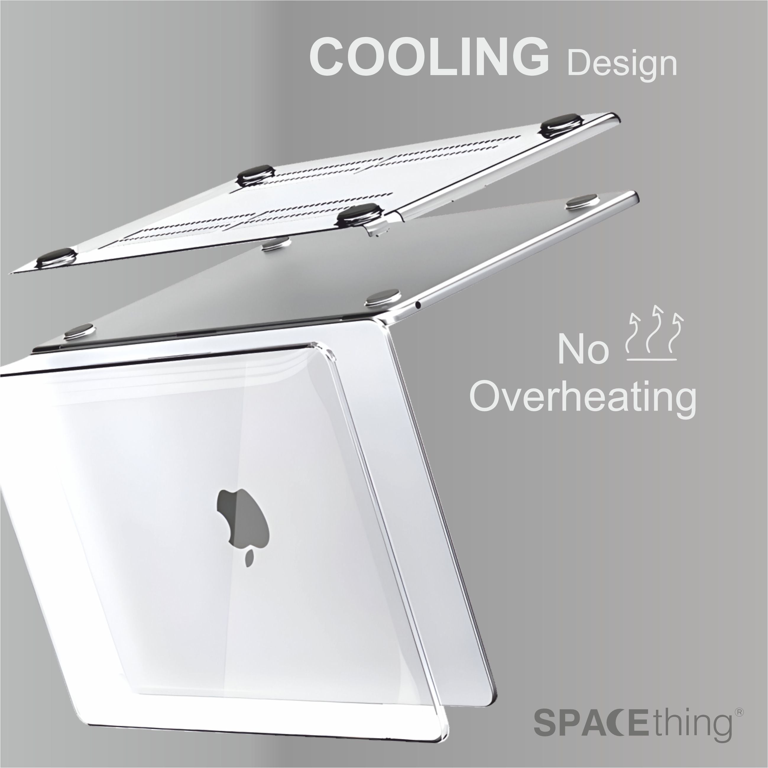 Spacething iShield MacBook Case | MacBook Air 13.6" (M4 2025)