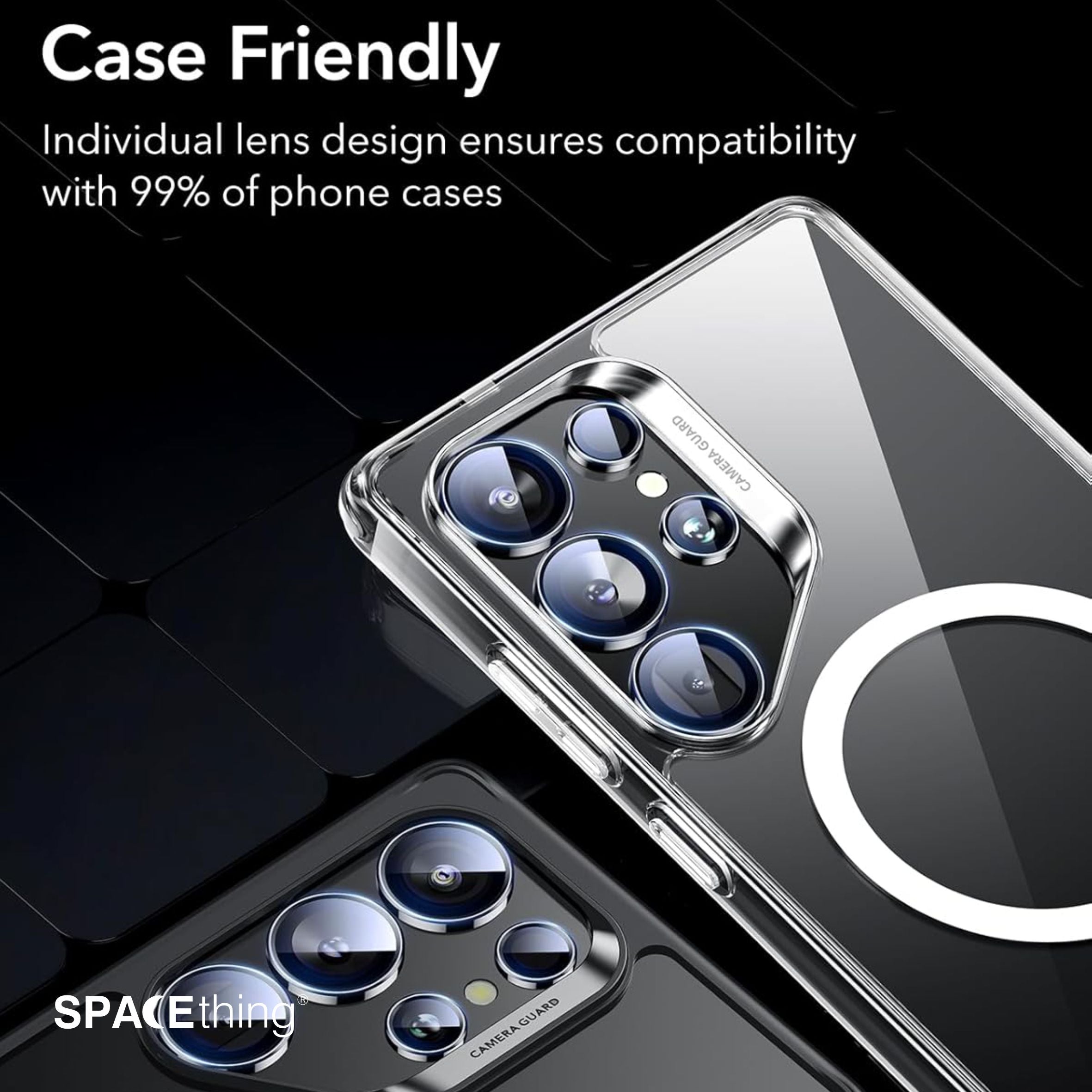Spacething  Samsung S26 Ultra Supreme Clear Camera Lens