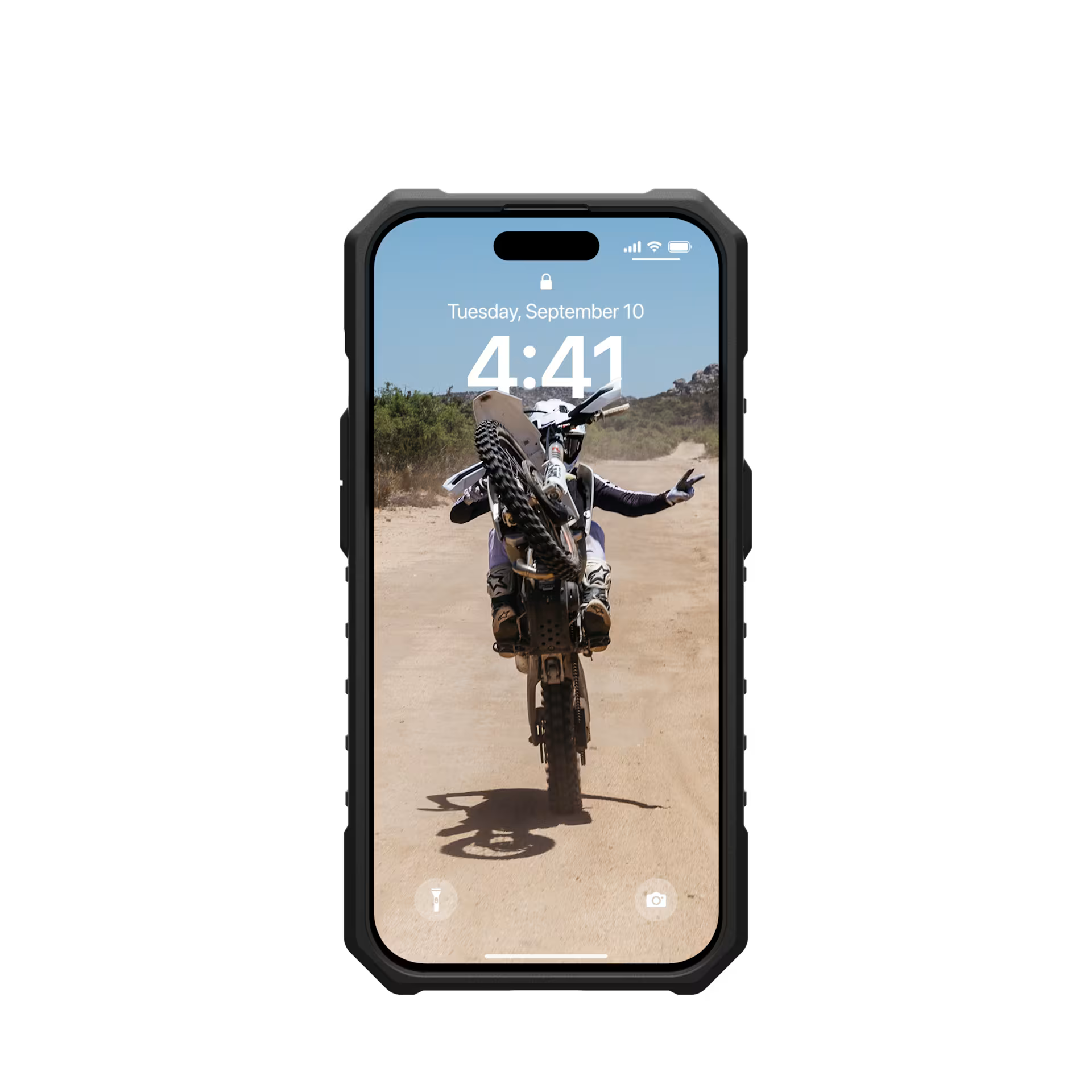 UAG Pathfinder iPhone 15 Pro Case -  Black