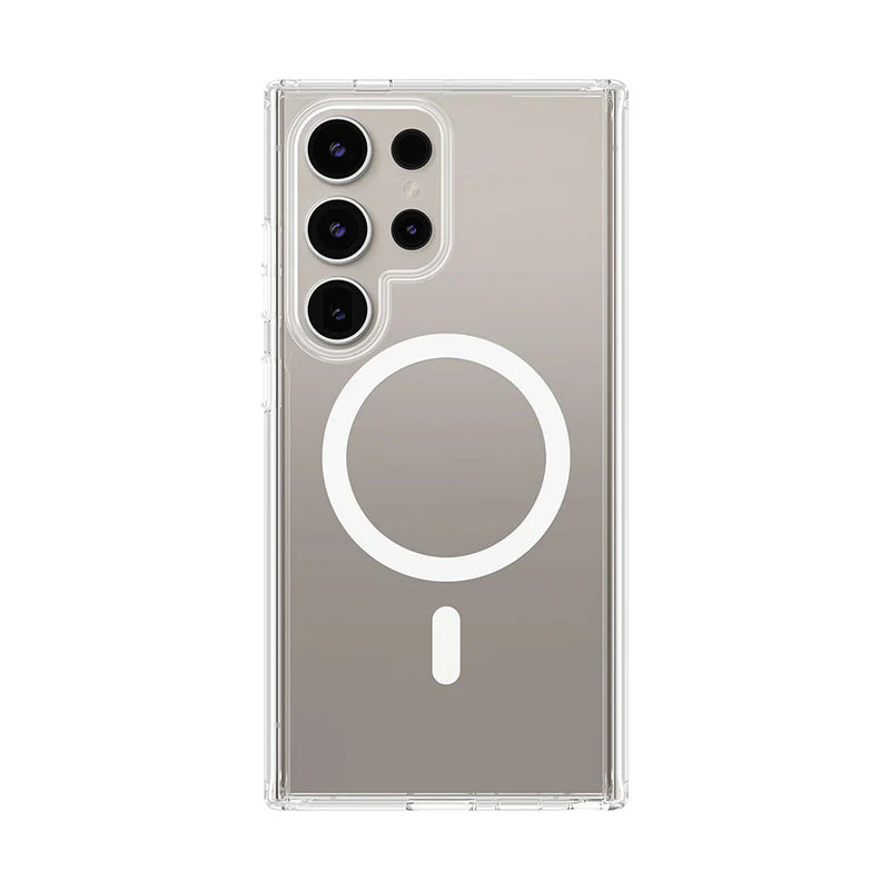 Amazingthing Samsung S24Ultra Minimal Mag Magnetic Clear Case