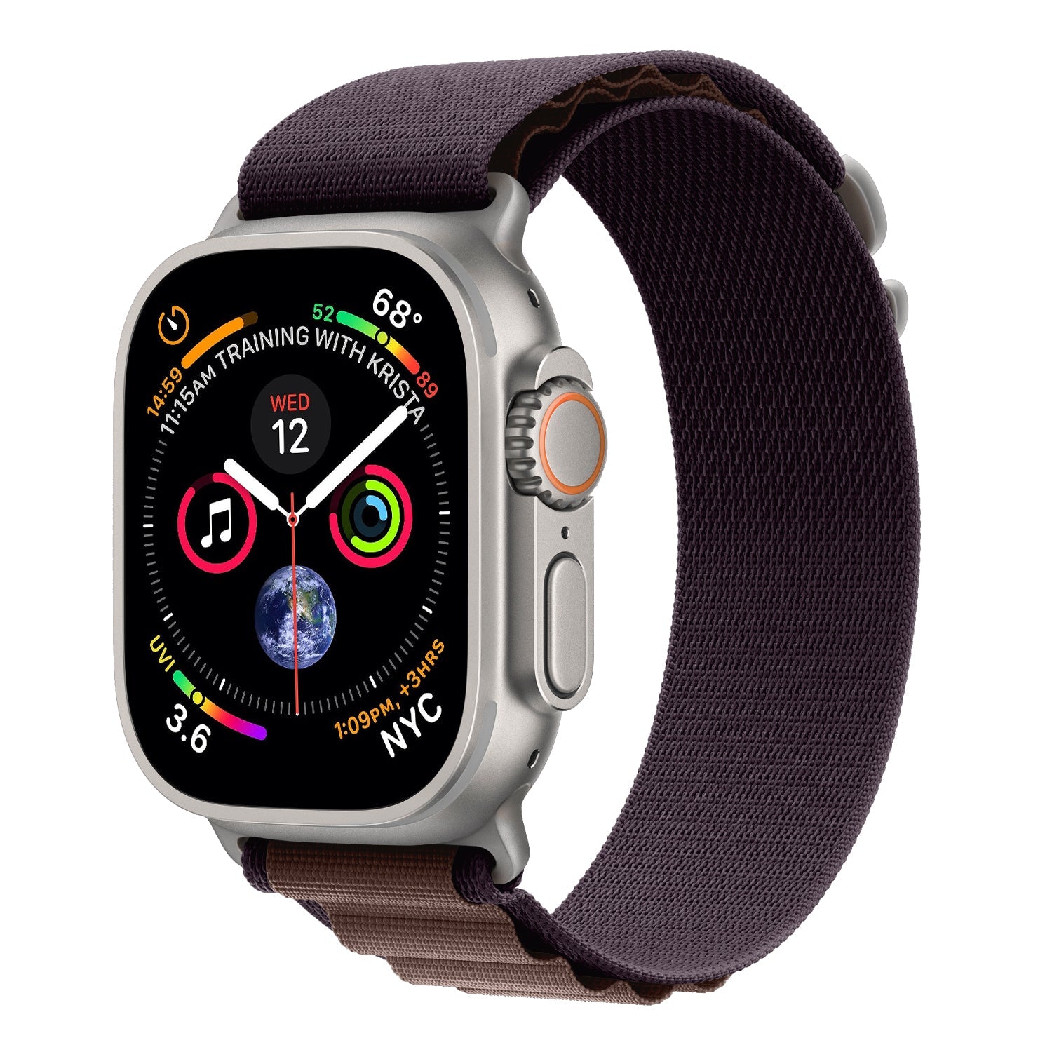 Spacething Adventure Loop Apple Watch Band – Purple